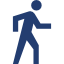 man-walking-directions-button